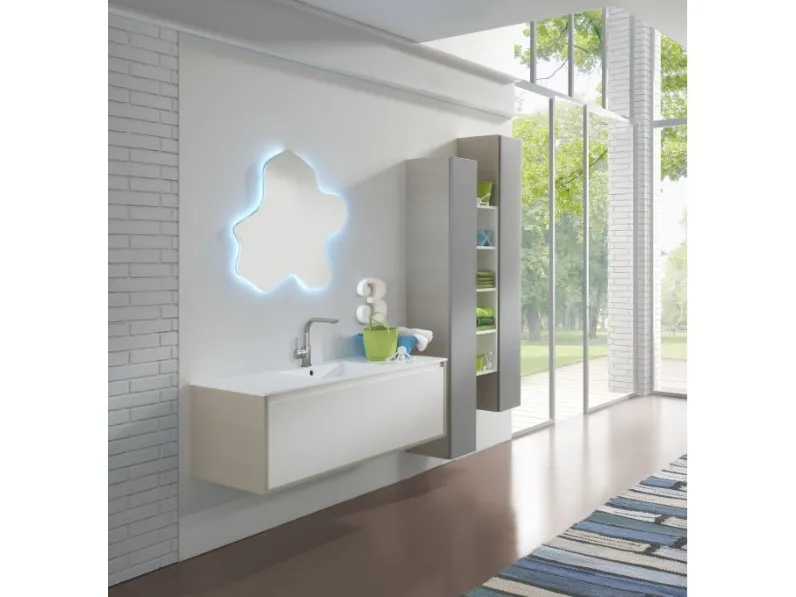 Mobile da bagno moderno Forme 11 di Synergie