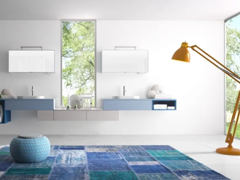 Mobile da bagno moderno Forme 13 di Synergie