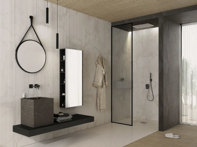 Mobile da Bagno Freedom Lineare 06 di Legnobagno