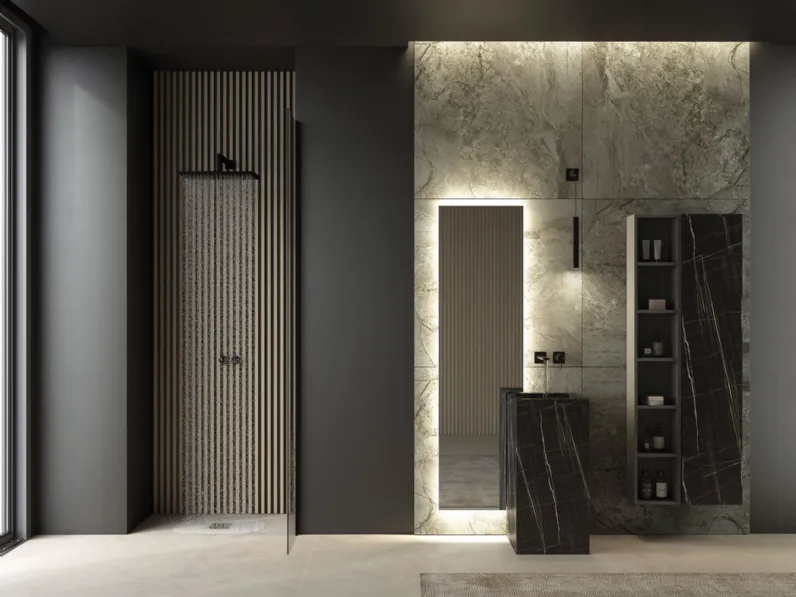 Mobile da Bagno Freedom Lineare 07 di Legnobagno