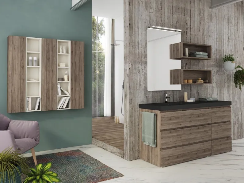Mobile da Bagno Freedom Lineare 30 di Legnobagno