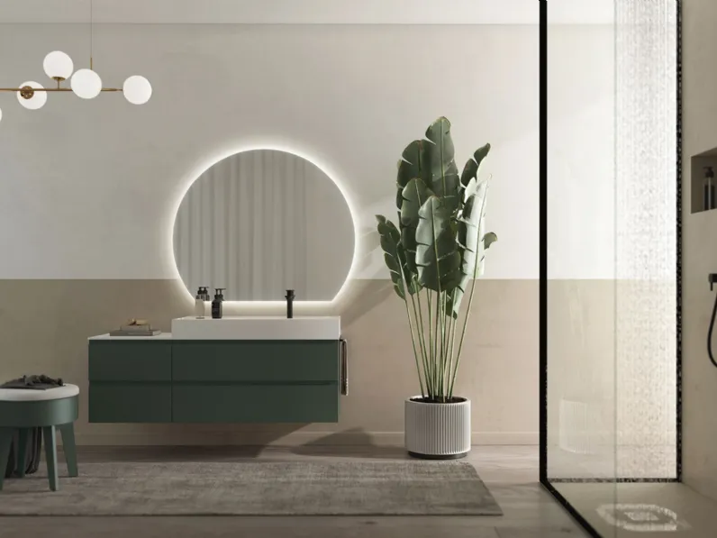 Mobile da Bagno Freedom Lineare 12 di Legnobagno