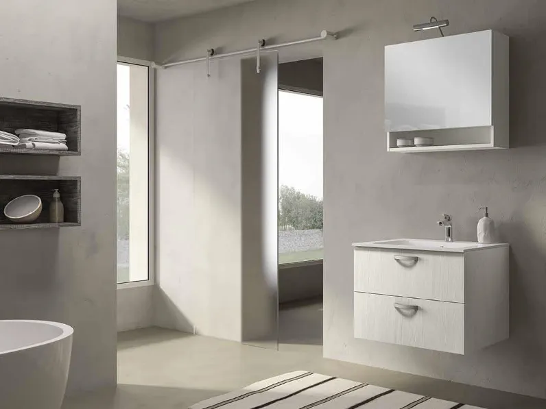 Mobile da Bagno Fresh Monoblocco 04 di Synergie