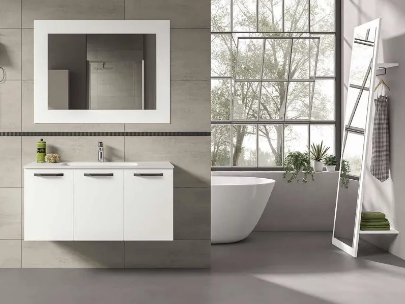 Mobile da Bagno sospeso Fresh Monoblocco 12 di Synergie