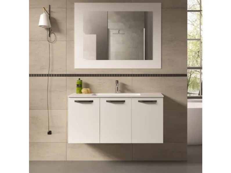 Mobile da Bagno sospeso Fresh Monoblocco 12 di Synergie