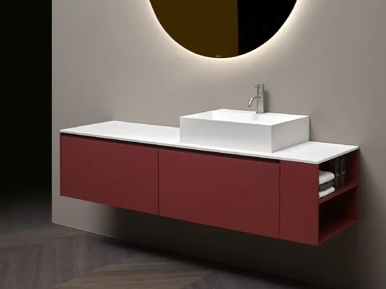 Mobile da Bagno Gestomood in laccato opaco di Antoniolupi