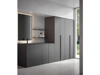Il Mobile da Bagno Giunone 2589 di Edoné unisce design contemporaneo e funzionalità pratica.