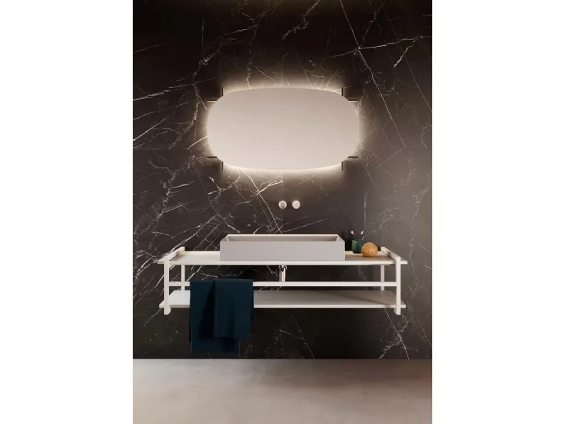 Mobile da Bagno sospeso Hang&Stand 04 di Azzurra Ceramica