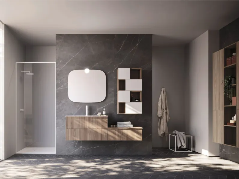 Mobile da Bagno sospeso Ho-me plus liscio 45 di Arbi