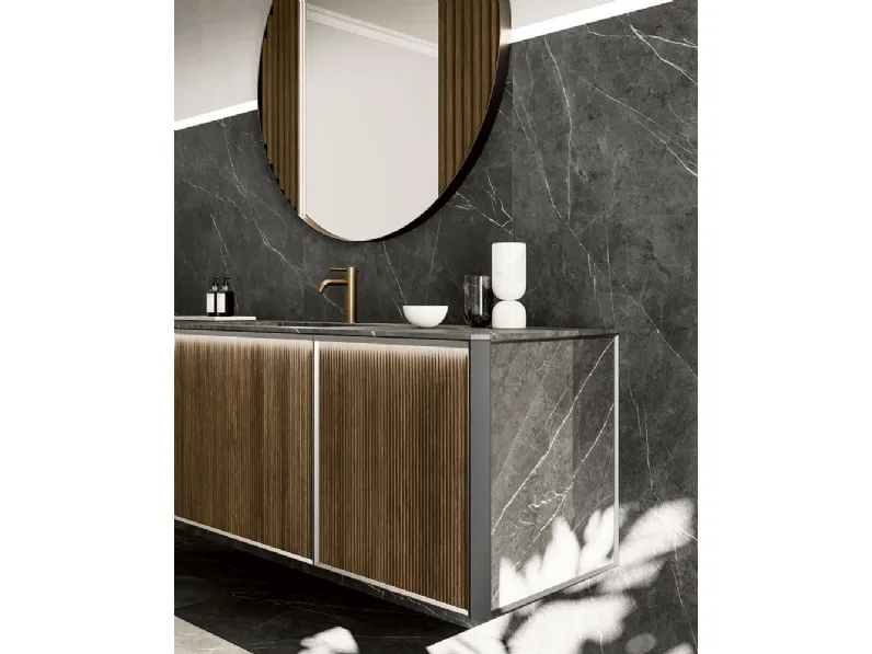 Mobile da Bagno sospeso Honey 03 di Cerasa