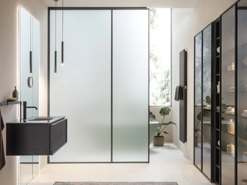 Mobile da Bagno sospeso Horizon System 03 di Arblu