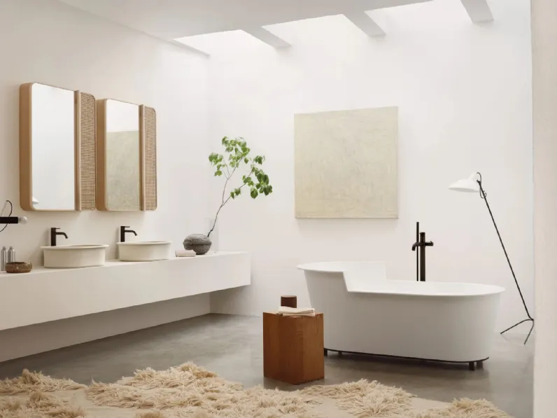Lavabo da appoggio I Catini di Ceramica Cielo