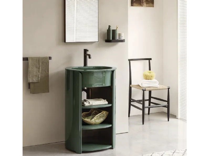 Mobile da Bagno a terra I Catini Tiberio di Ceramica Cielo