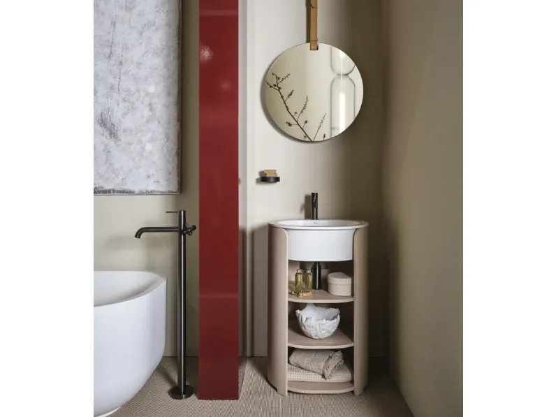 Mobile da Bagno in legno I Catini Tiberio di Ceramica Cielo