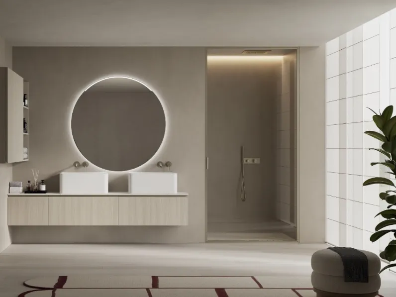 Mobile da Bagno sospeso INK NK005 di Compab