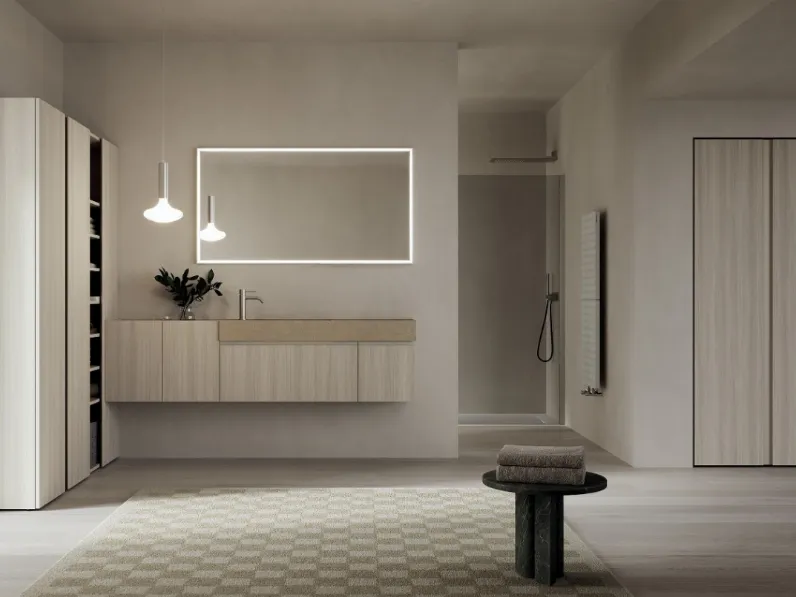 Mobile da Bagno sospeso INK NK009 di Compab