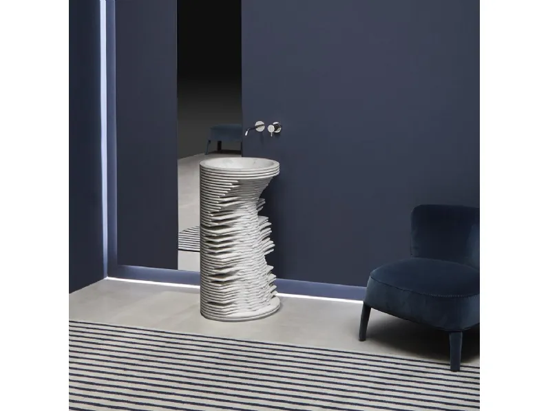 Lavabo di design Introverso di Antoniolupi