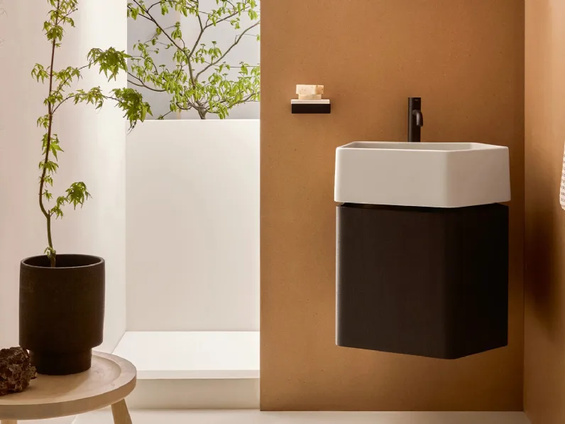 Mobile da Bagno in legno Kanto di Ceramica Cielo