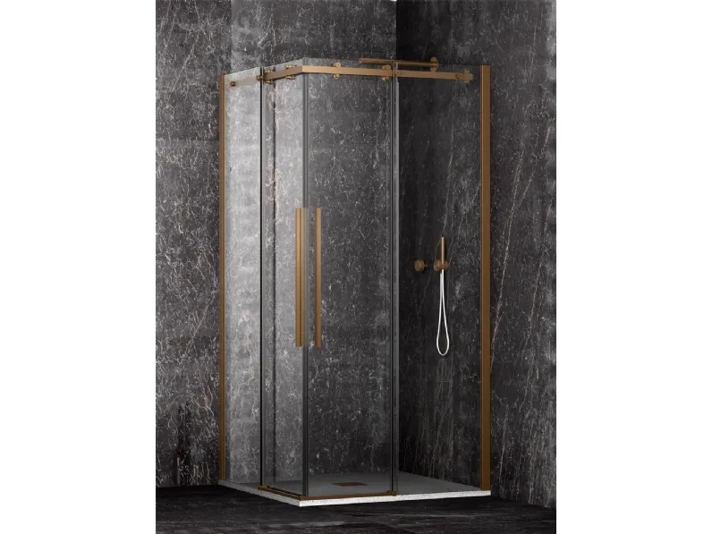 Box Doccia Kn in cristallo di PDP Box Doccia