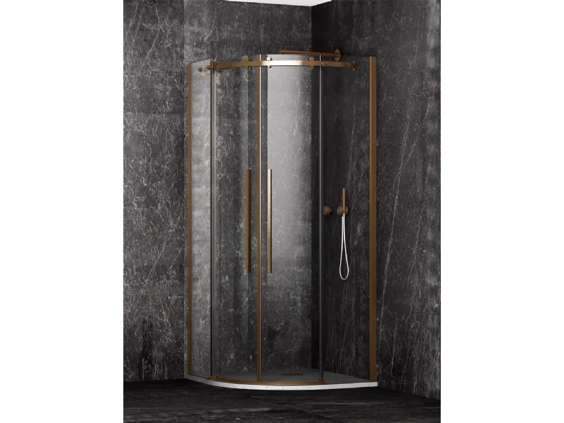 Box Doccia Kn in cristallo di PDP Box Doccia