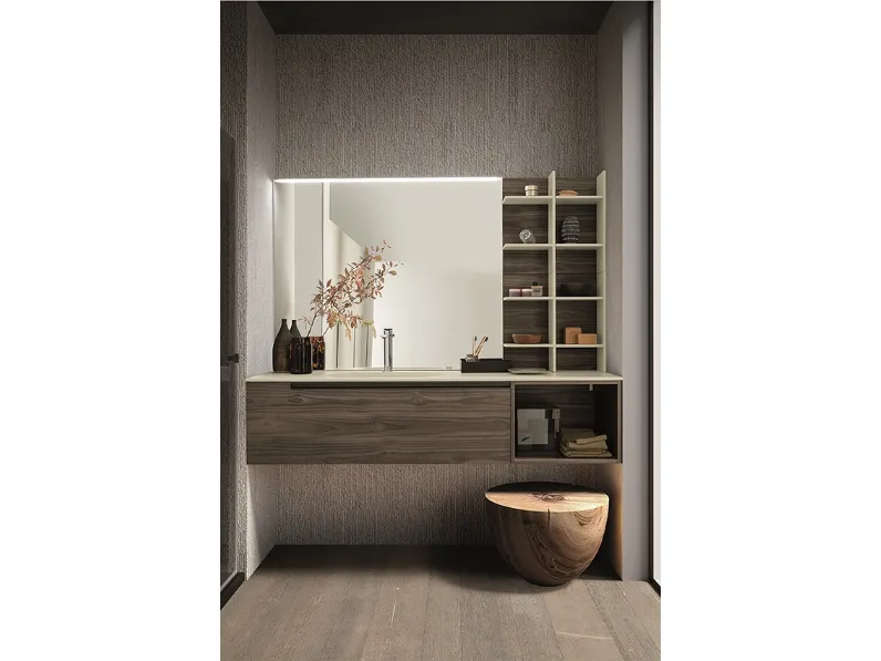 Mobile da Bagno in melaminico e laccato Laundry 09 di Archeda