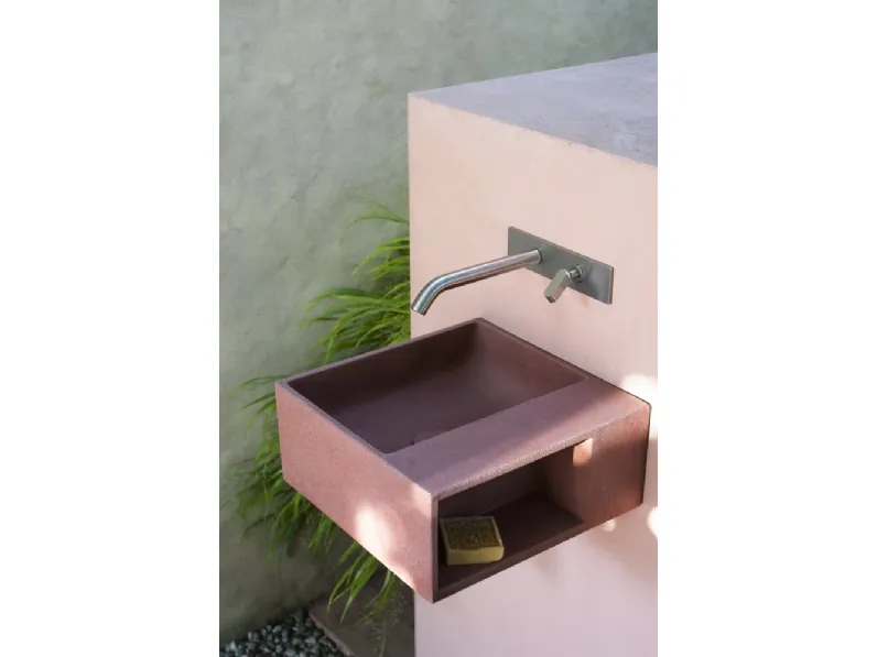 Lavabo in cemento Handwash di Agape