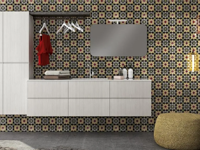 Mobile da Bagno per lavanderia in polimerico Olmo Cortina Class 01 04 di Lavalle