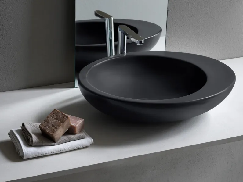 Lavabo da appoggio Le Giare di Ceramica Cielo