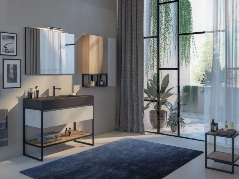 Mobile da Bagno Urban Struttura 05 di Legnobagno