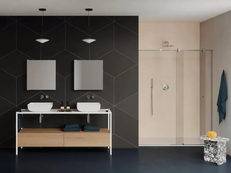 Lavabo da appoggio Leuca 01 di Azzurra Ceramica