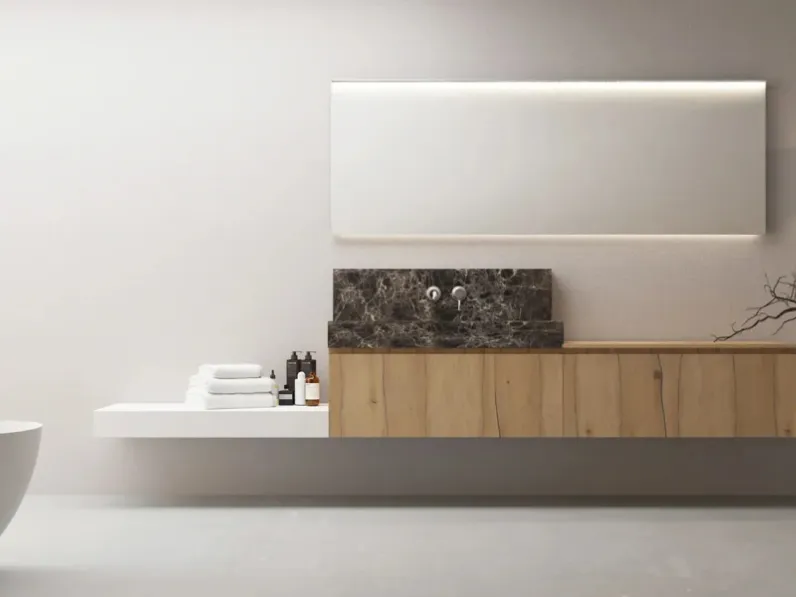 Mobile da Bagno sospeso Linea LN25 di Arteba