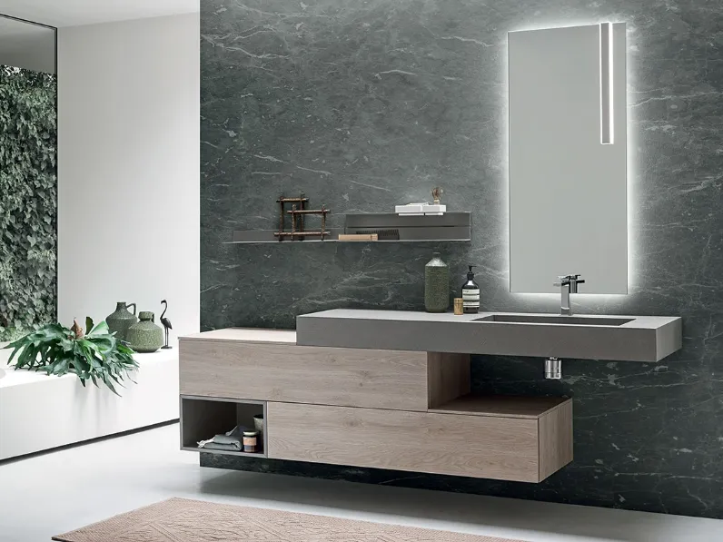 Mobile da Bagno Linea System 04 di Idealbagni