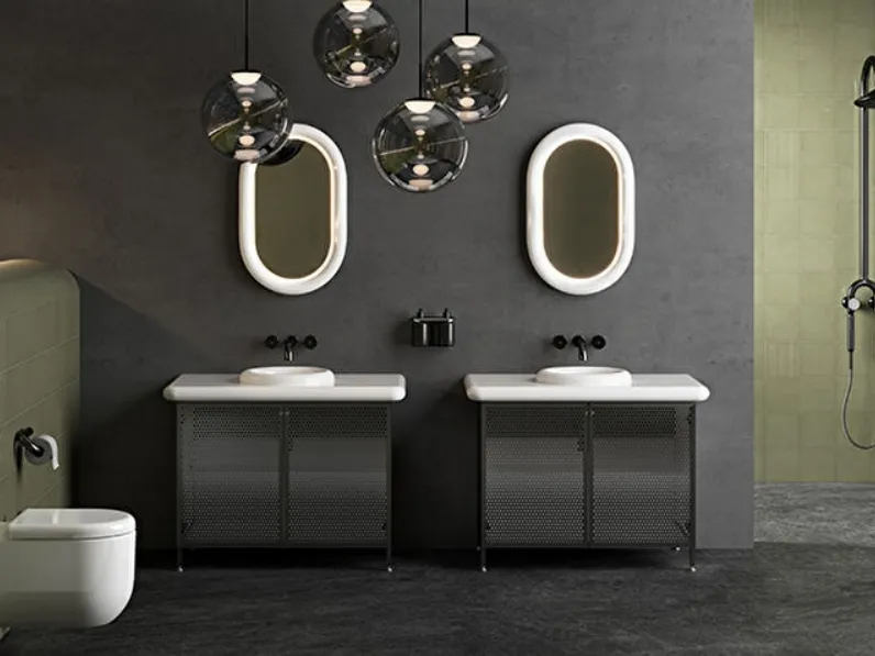 Mobile da Bagno a terra Liquid 02 di Vitra bagno