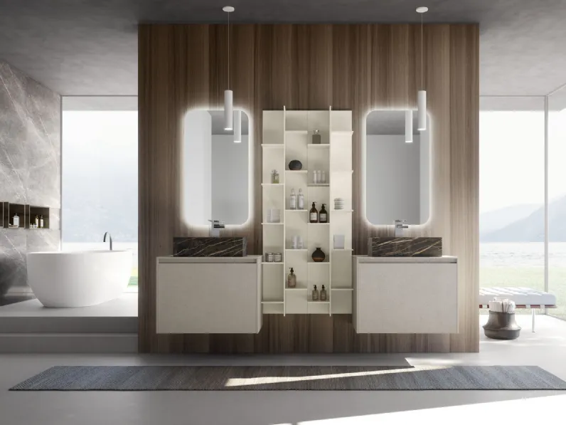Mobile da Bagno sospeso M2 System 225 di Baxar