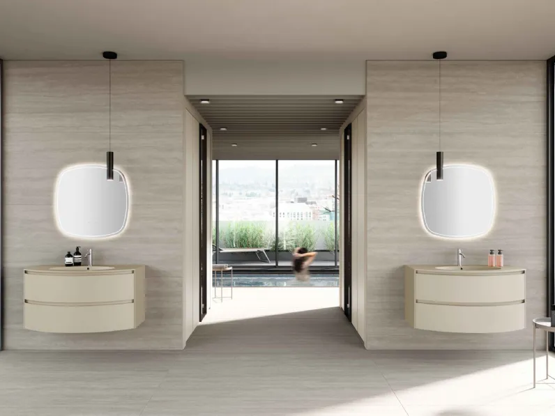 Mobile da Bagno sospeso M2 System 249 di Baxar