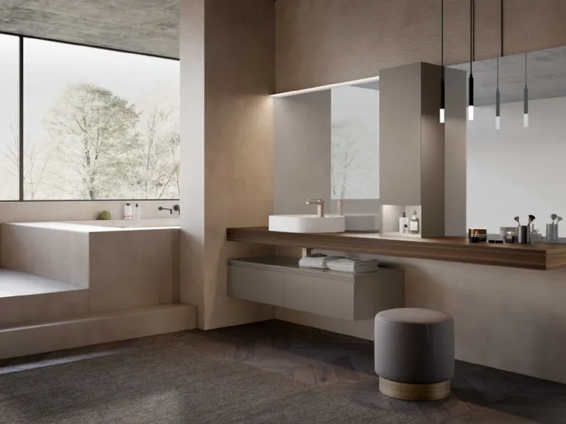 Mobile da Bagno sospeso M3 System 312 di Baxar