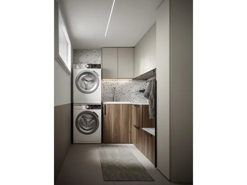 Mobile da Bagno per lavanderia Minerva 08 di Edoné