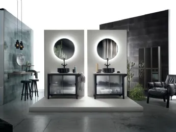 Mistfits Bathroom Metallo e Vetro