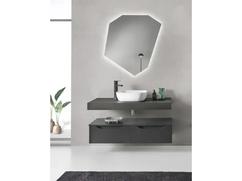 Mobile da Bagno Mixi Grafite di Modo Bluelife