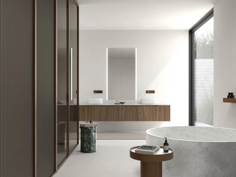 Mobile da Bagno Modern Noce Mogano di Casabath