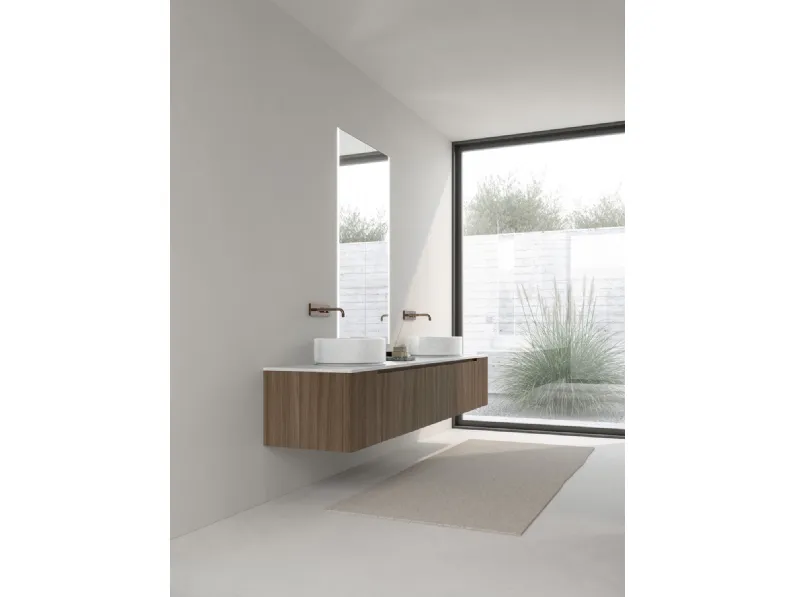 Mobile da Bagno Modern Noce Mogano di Casabath