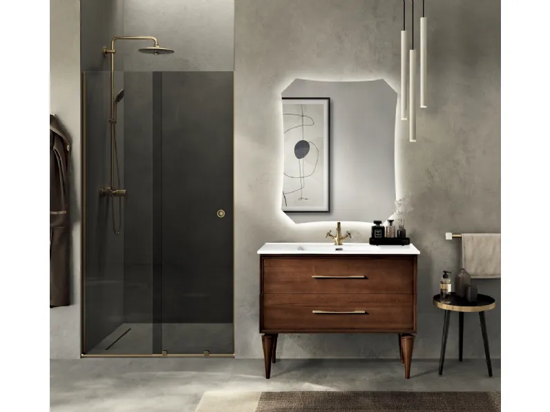 Mobile da Bagno a terra Classic Noce di Modo Bluelife
