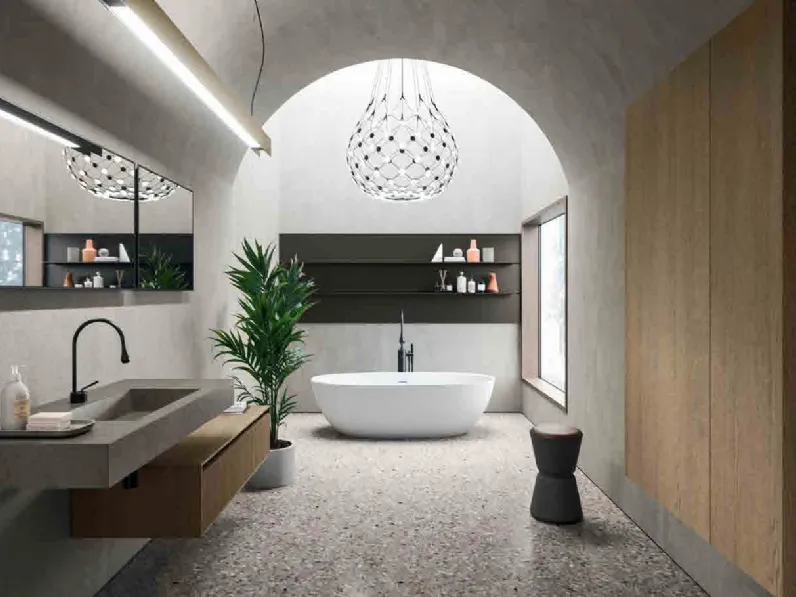 Mobile da Bagno Modo Project_Concept_05 in rovere di Altamarea