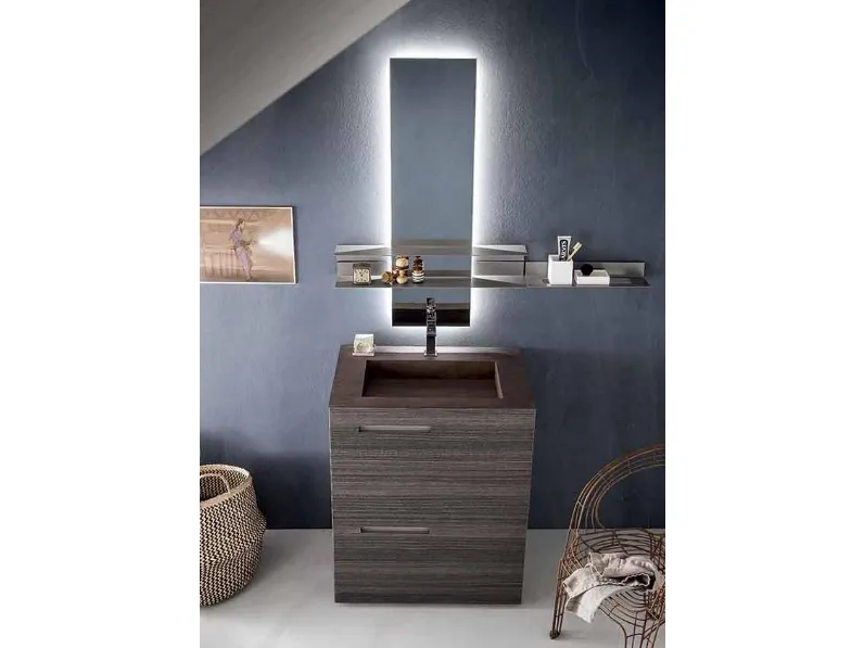 Mobile da Bagno Monolith Collection 02 di Idealbagni