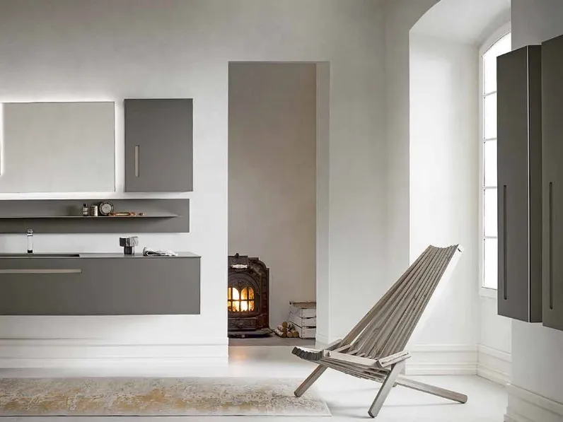 Arredo bagno Monolith Collection 01 di Ideal Bagni