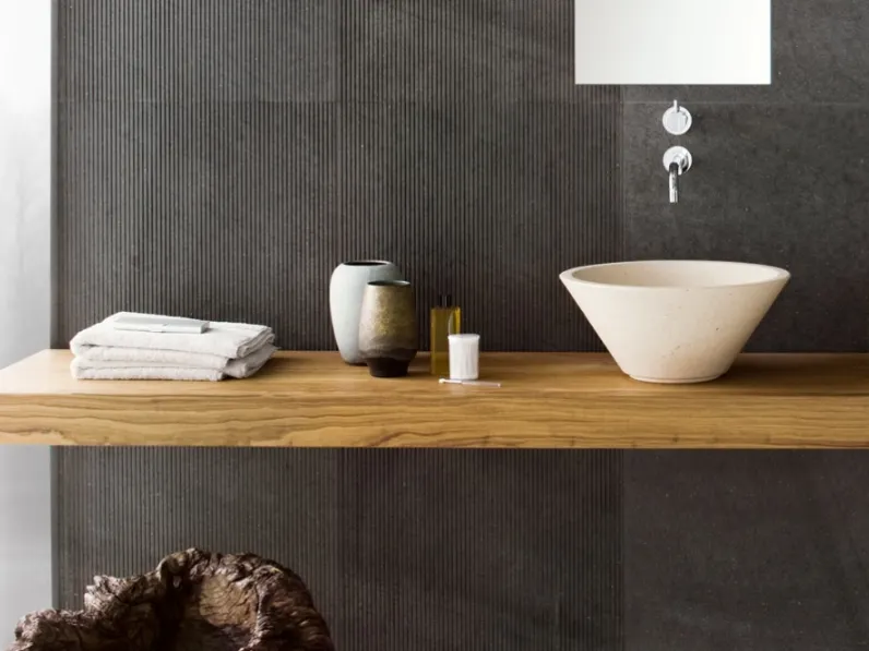 Mobile da Bagno sospeso in legno Mood di Neutra