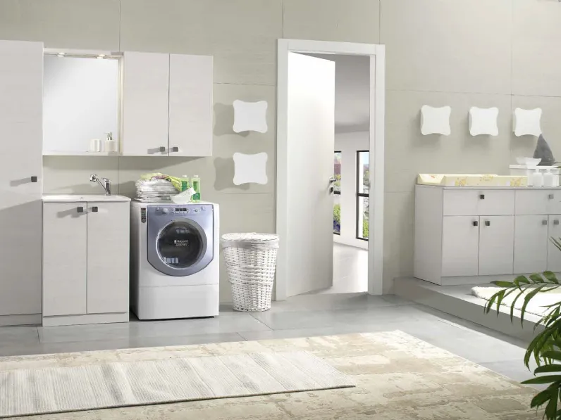 Mobile da Bagno per lavanderia Multipratici 12 di Synergie