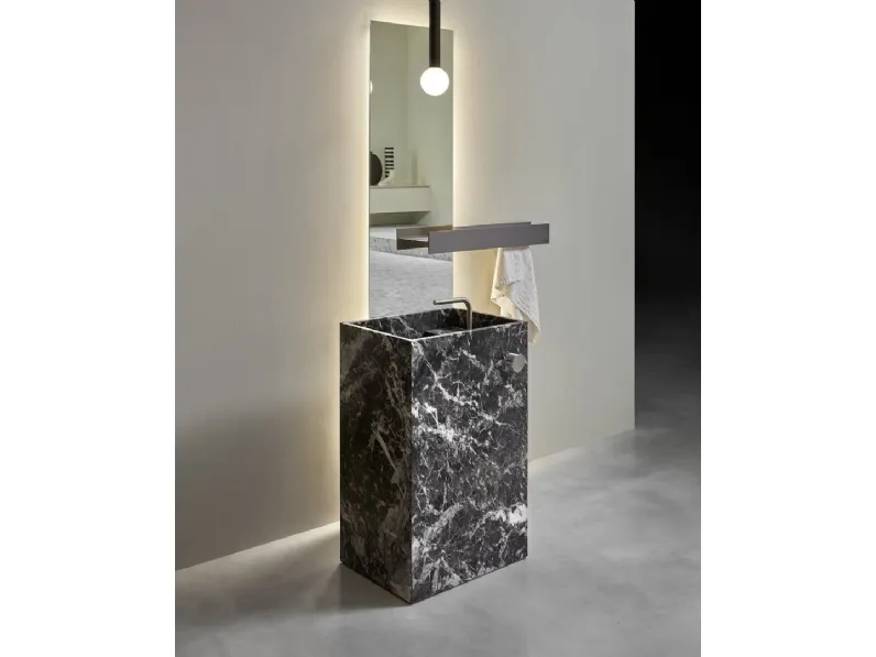 Lavabo in marmo lavico MyStreet Floor di Antoniolupi