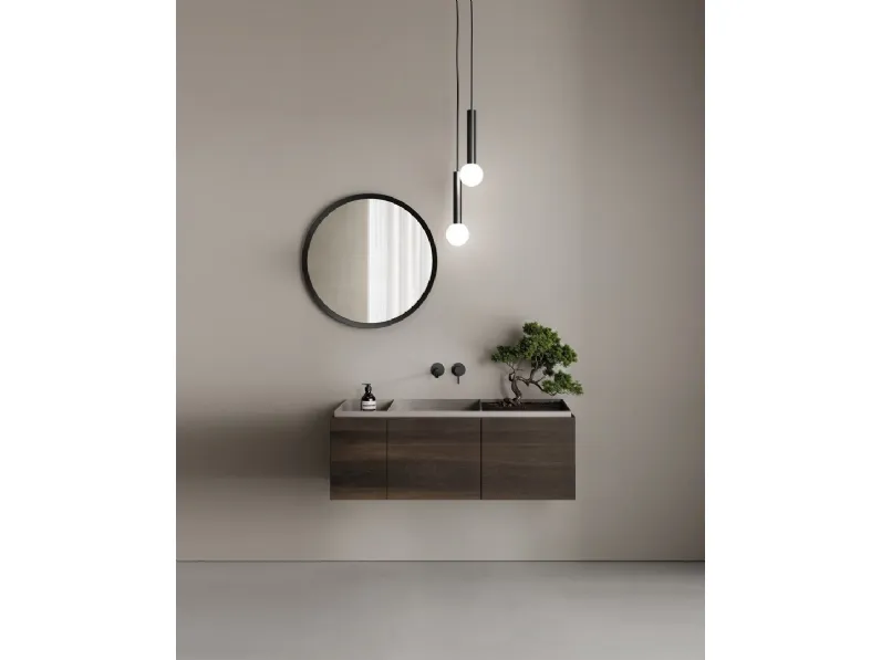 Mobile da Bagno sospeso Nabatei in Rovere di Antoniolupi