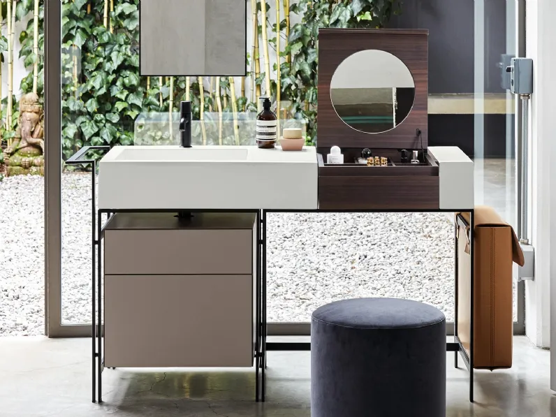Mobile da Bagno Narciso Vanity di Ceramica Cielo